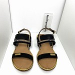 Sandały damskie skóra LES TROPEZIENNES Horlane 23413 Noir Black