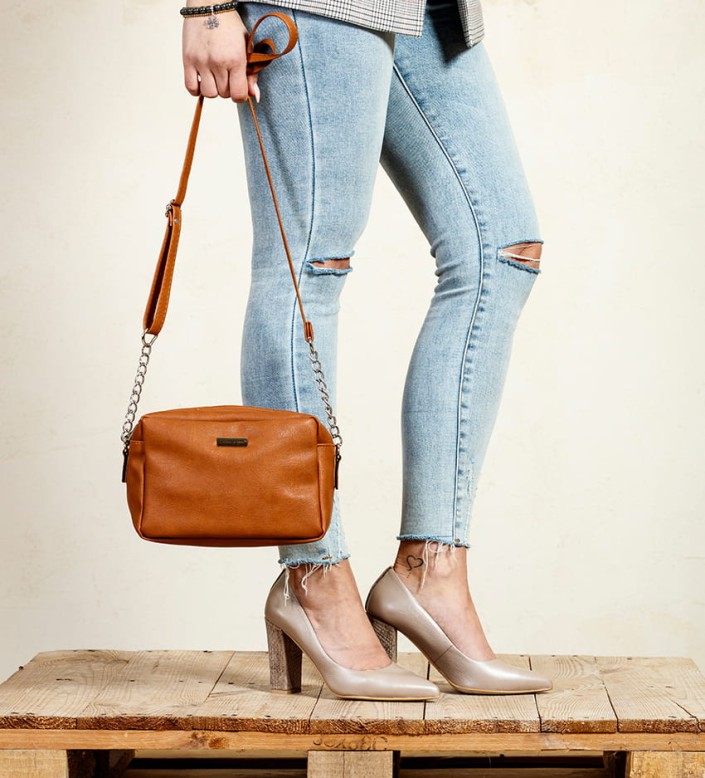 Torebka damska HIGO 01/67 Rudy