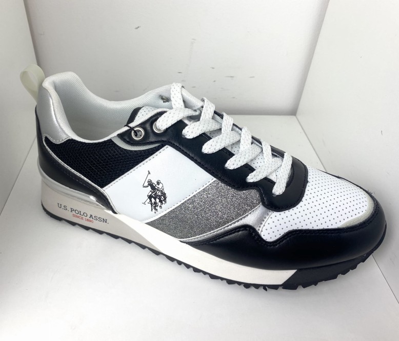 Sneakersy damskie Polo 4113S1 Czarny
