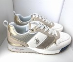 Sneakersy damskie Polo 4113S1YM1 Złoty