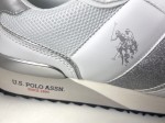 Sneakersy damskie Polo 4113S1YM1 Srebrny