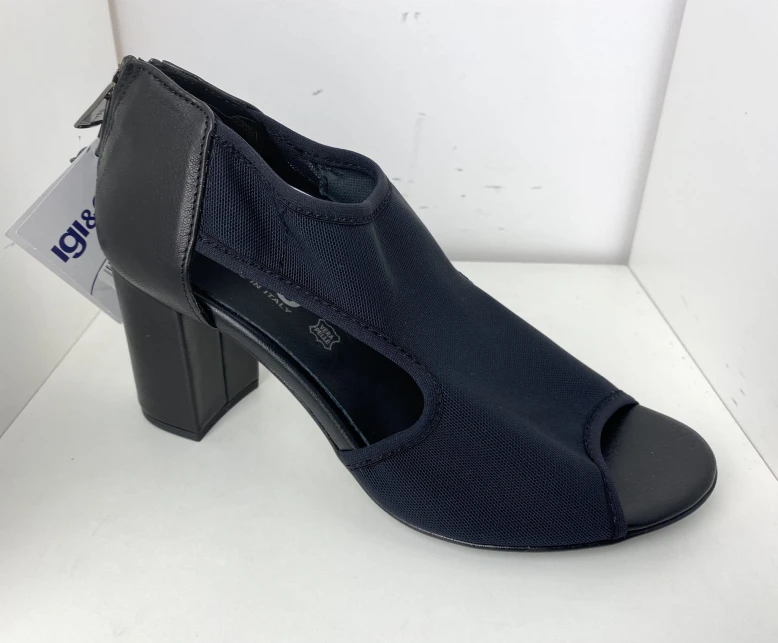 Sandały damskie IGI&CO skórzane 7180900 Nero | Sklep Higo