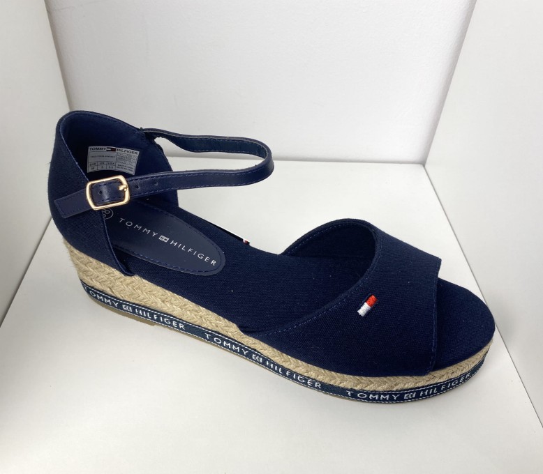Sandały damskie Tommy Hilfiger T3A2-31056 Blue