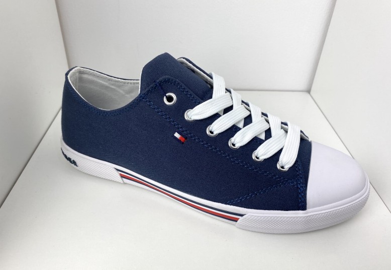 Trampki damskie Tommy Hilfiger T3X4-30692 Blue