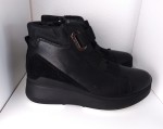 Sneakersy damskie IGI&CO skórzane 4141811 Nero