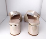 Sandały damskie Sala skórzane 9842/1904 Złoty