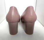 Czółenka damskie HIGO skóra 1654 Pudrowy Róż