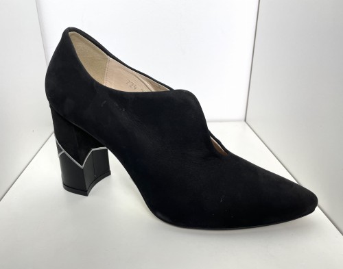 Półbuty damskie HIGO skóra P-2 Czarny