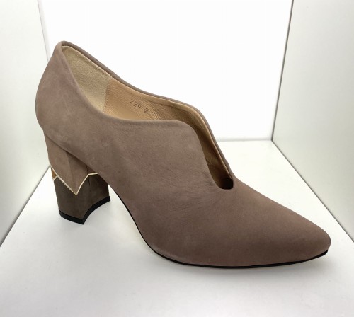 Półbuty damskie HIGO skóra P-2 Beż