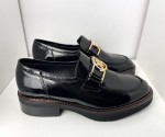 Mokasyny damskie Karino skóra 3940/090 Czarny lakier
