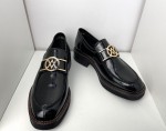 Mokasyny damskie Karino skóra 3940/090 Czarny lakier