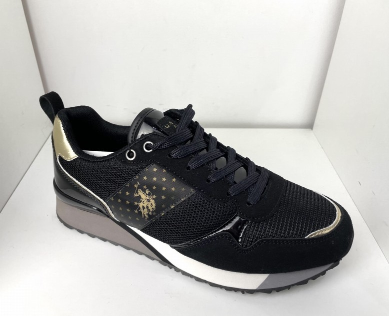 Sneakersy U.S. Polo FRIDA001-BLACK