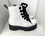 Botki damskie trapery IGI&CO skórzane 8189311 Bianco