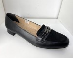 Półbuty damskie skóra Mokasyny HIGO 2026 Czarny