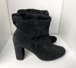 Botki damskie HIGO skóra 1801 Czarny