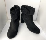 Botki damskie HIGO skóra 1801 Czarny