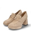 Półbuty damskie KARINO  4252/001 beżowe/wel