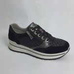 Sneakersy damskie IGI&CO  1661000 SCAMOS/NAPPA/NERO