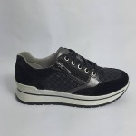 Sneakersy damskie IGI&CO  1661000 SCAMOS/NAPPA/NERO