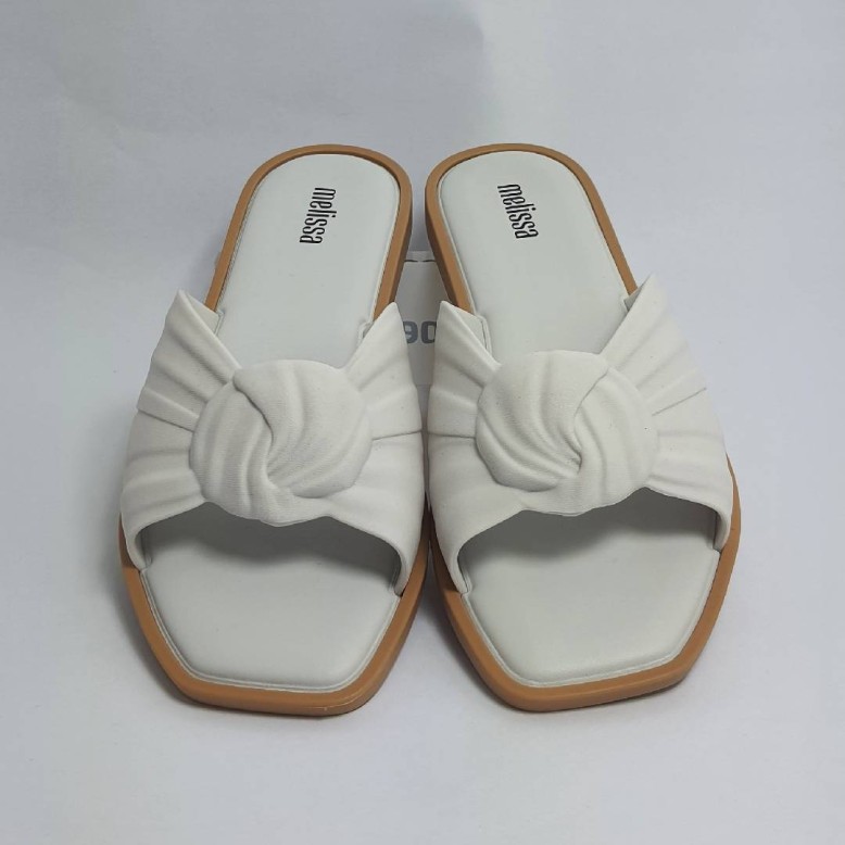 Klapki damskie MELISSA 32976/51635 Beige/White