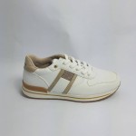 Sneakersy damskie Tommy Hilfiger T3A4-32160-0813X223 White  Beige