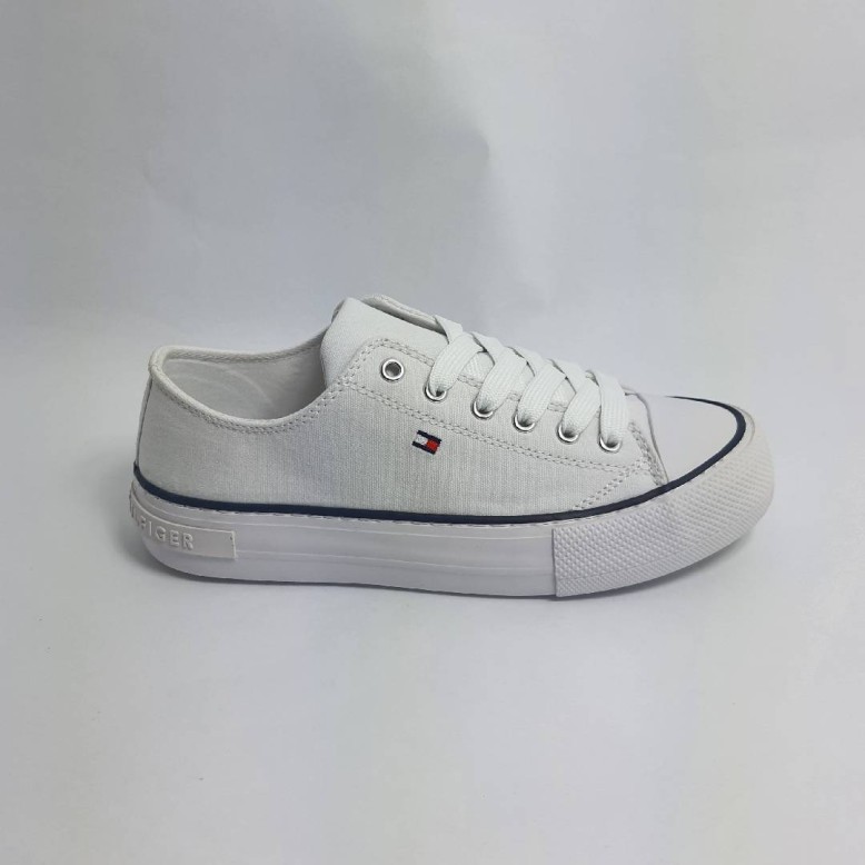 Trampki damskie Tommy Hilfiger T3A4-32118-0890100 White