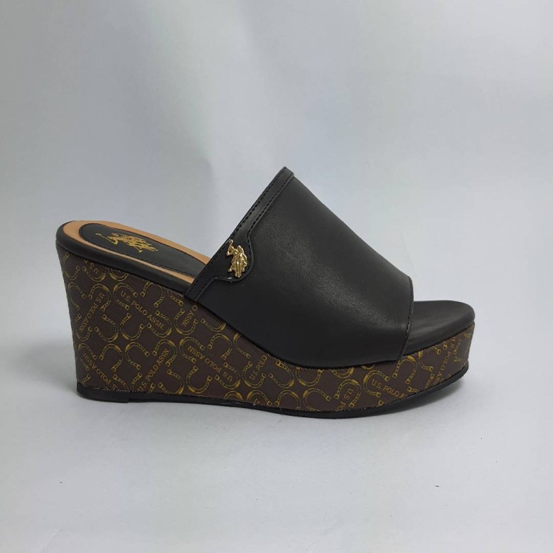 Klapki damskie US.POLO Alyssa001 black