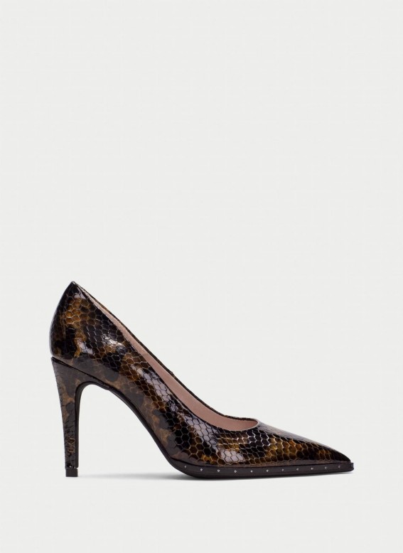Czółenka damskie HISPANITAS HI 222395 Soana mamba-militare