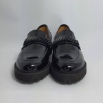 Mokasyny damskie KARINO 4500/090 czarny naplak
