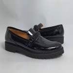 Mokasyny damskie KARINO 4500/090 czarny naplak