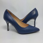 Czółenka damskie  HIGO 2417  granat