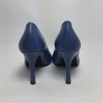 Czółenka damskie  HIGO 2417  granat