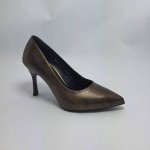 Czółenka damskie  HIGO 2417  MIEDŹ