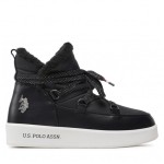 Botki damskie U.S. POLO Assn  vegy001w/bny3 black