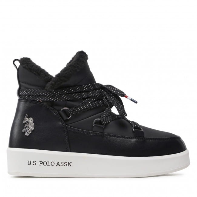 Botki damskie U.S. POLO Assn  vegy001w/bny3 black