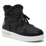 Botki damskie U.S. POLO Assn  vegy001w/bny3 black