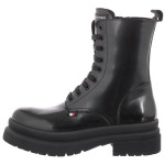 Botki damskie Tommy Hilfiger T3A5-32415-145599 BLACK/LACE-UP BOTIE