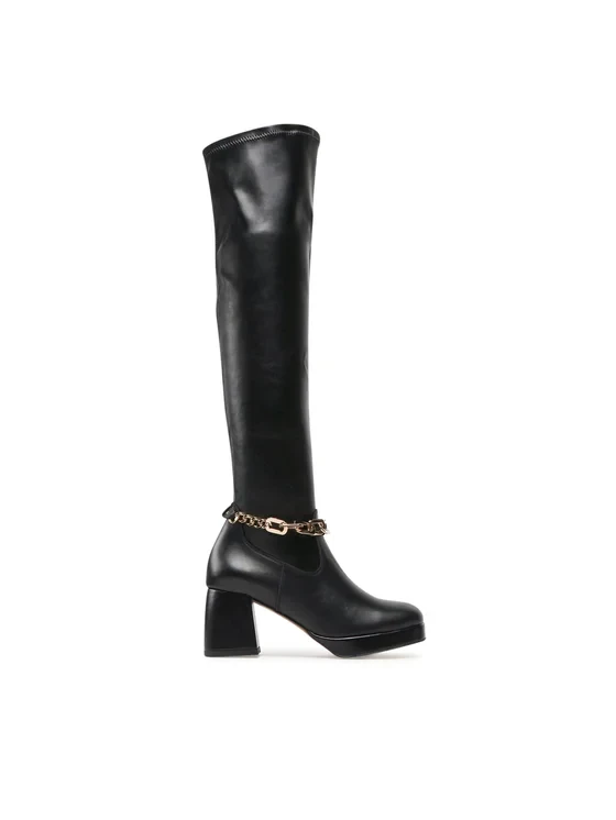 Kozaki damskie KARINO 4324/076 Czarne