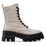 Workery  damskie KARINO 4403/010 kremowe