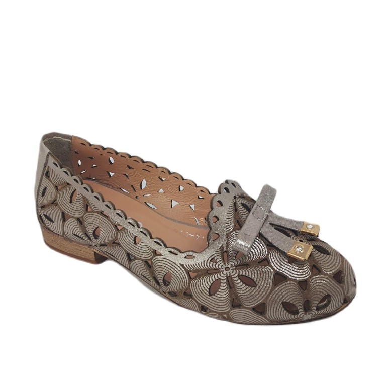 Baleriny damskie Boccato 010.712.29 pudrowe