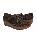 Mokasyny damskie Wonders  C-33254  Bronce
