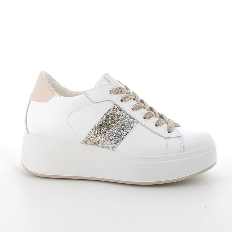 Sneakersy damskie IGI&CO 3658011 biały