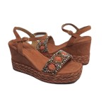 Sandały damskie ALMA EN PENA  V 23509  suede tejus