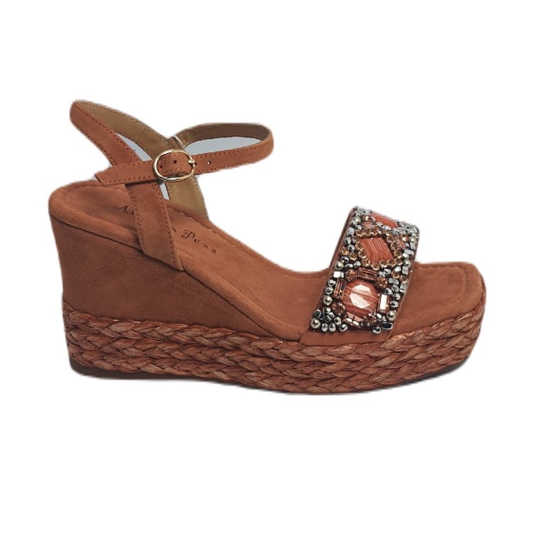 Sandały damskie ALMA EN PENA  V 23509  suede tejus