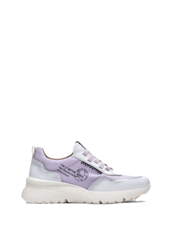 Sneakersy damskie HISPANITAS HV 232819 ECOPOLIN WHITE LAVANDA