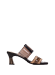 Klapki  damskie  HISPANITAS CHV232634 DESERT BLACK
