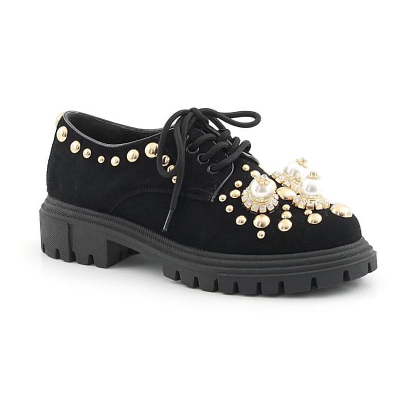 Półbuty damskie Sca viola S-73 czarne