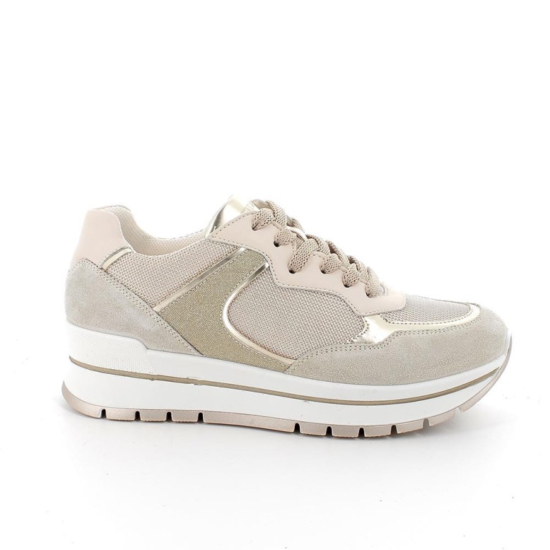 Sneakersy damskie IGI&CO  3660122 SCAMOSC BEIG