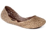 Balerina MELISSA Campana 32984/53488 GOLD GLITTER CLEAR/PINK