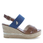 Sandały damskie   US. POLO ALYSSA011W/3YC1 CUO-BLU02